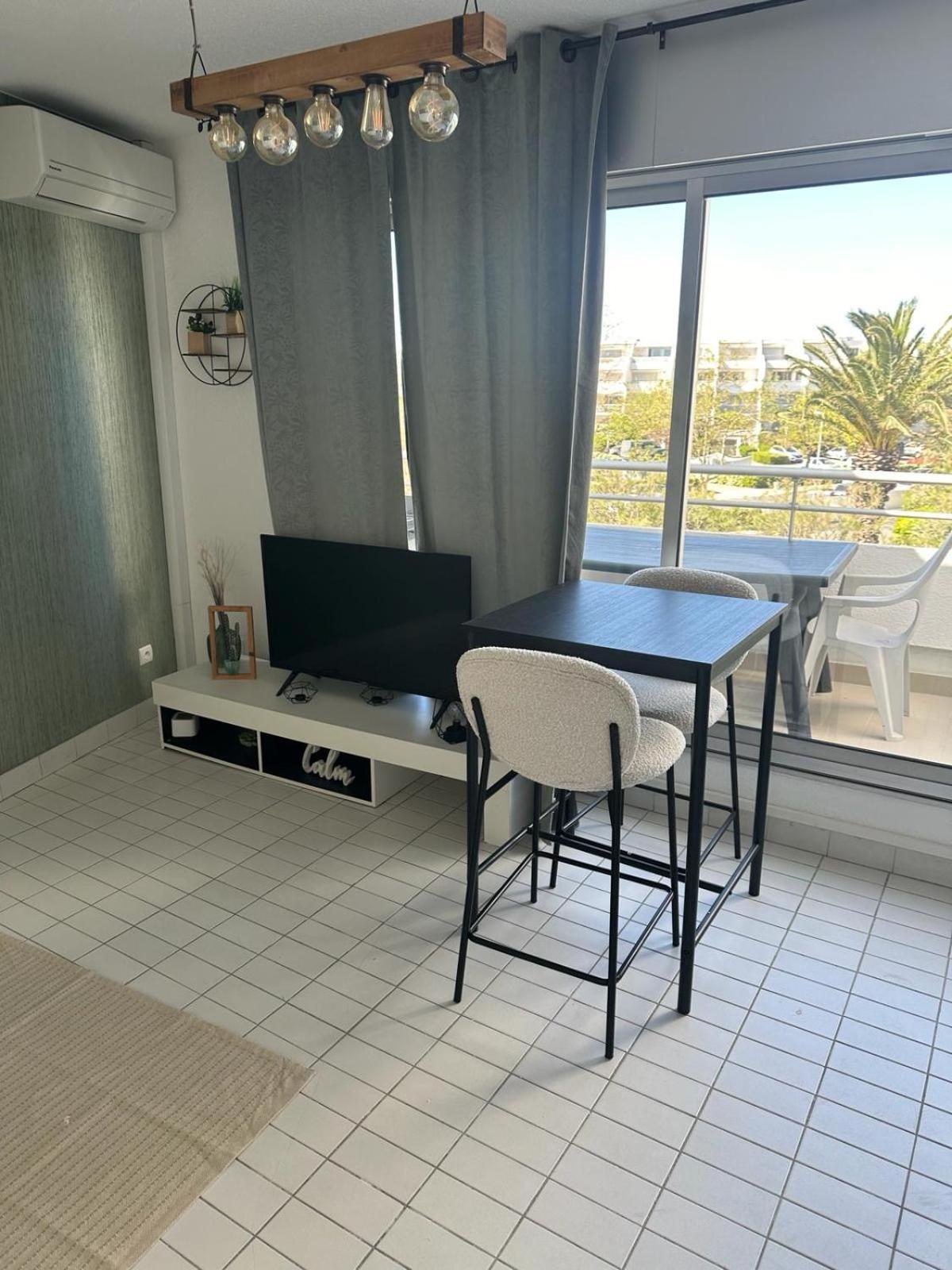 Studio Premiere Ligne Mer Parking La Grande Motte Dış mekan fotoğraf