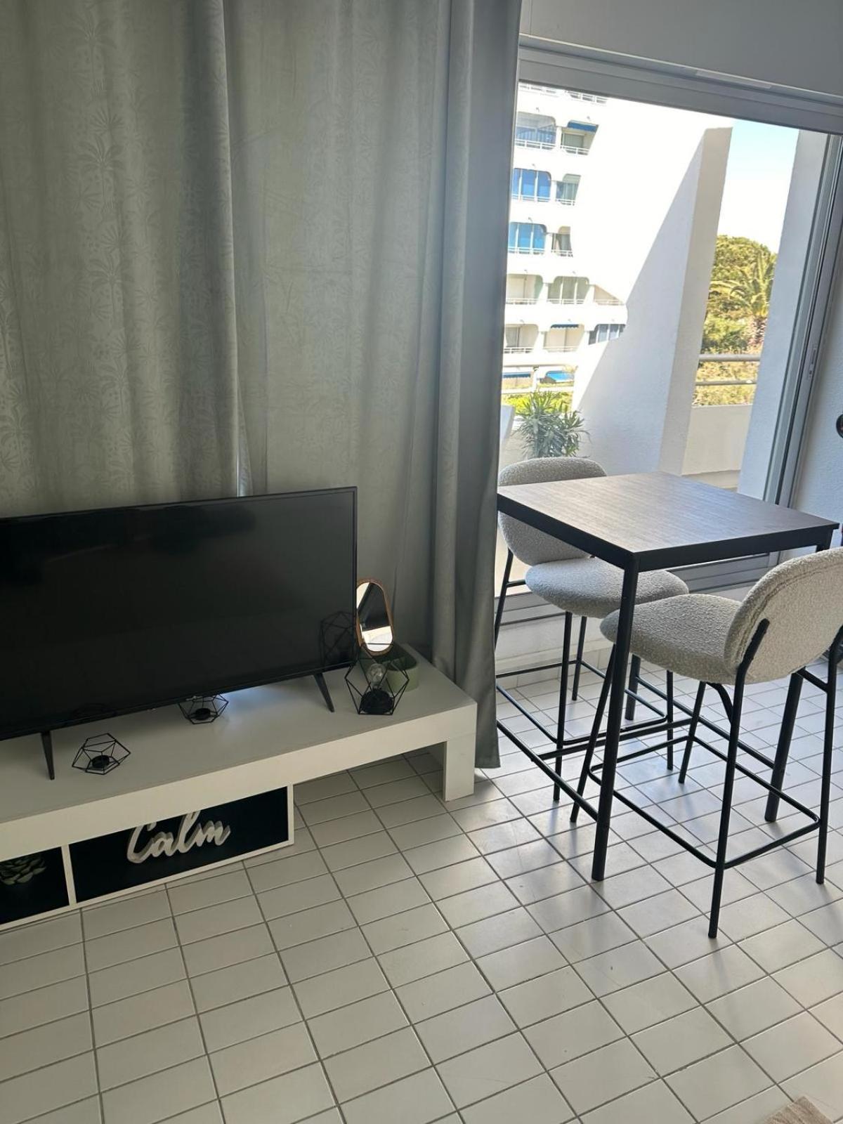 Studio Premiere Ligne Mer Parking La Grande Motte Dış mekan fotoğraf